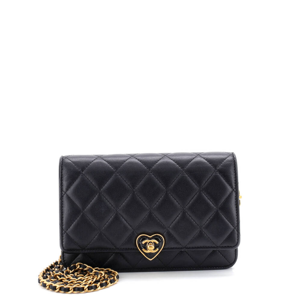 Chanel Coco Love Cc Heart Wallet On #233948C48B